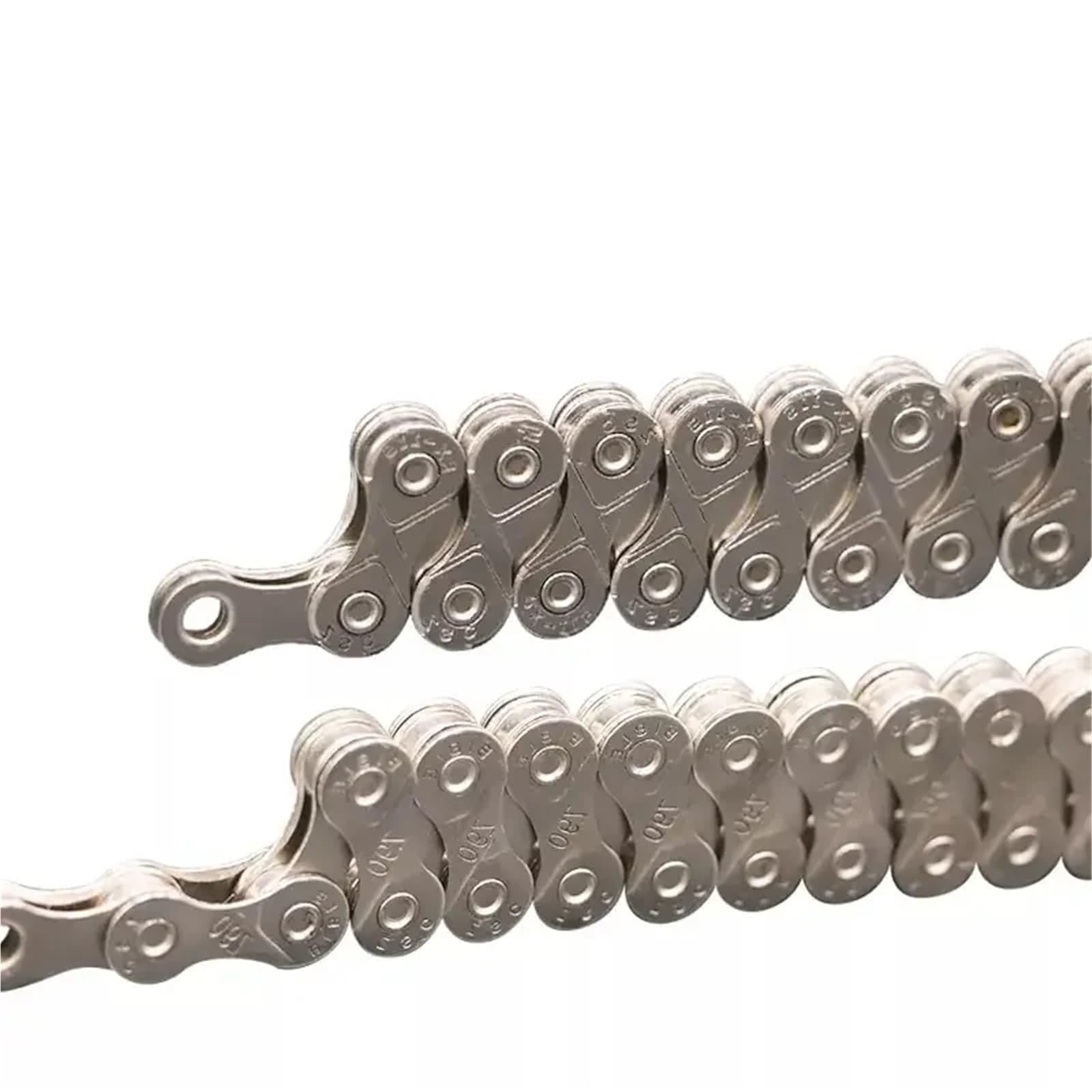 Ultraleichte Kette 116L 8 9 10 11 12-Gang Mountainbike Silber Rennrad for 24/27/30 Zoll variable(A0438-12 speed)