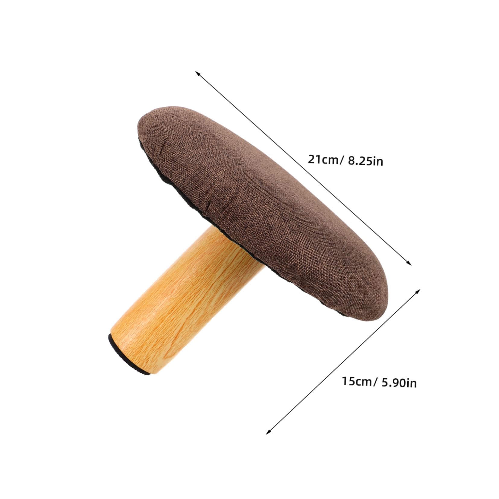 Gatuida Sgabello Inginocchiato Ergonomico in Legno Marrone per Postura