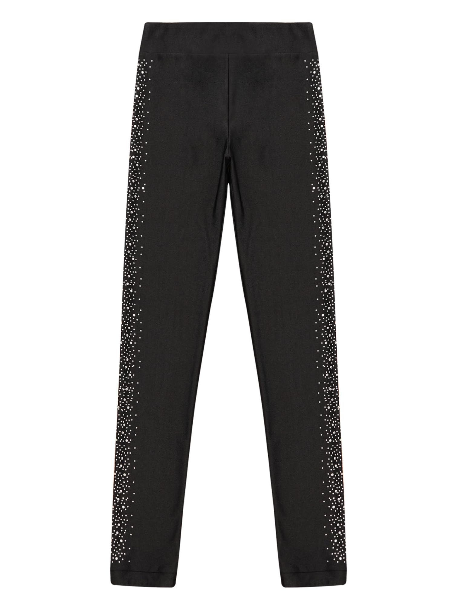 iiniim Pantalones de Patinaje Artístico para Niñas Leotardo Mallas Pantalones Largos Pantalones de Ballet Danza Gimnasia Ropa Deportiva Leggins