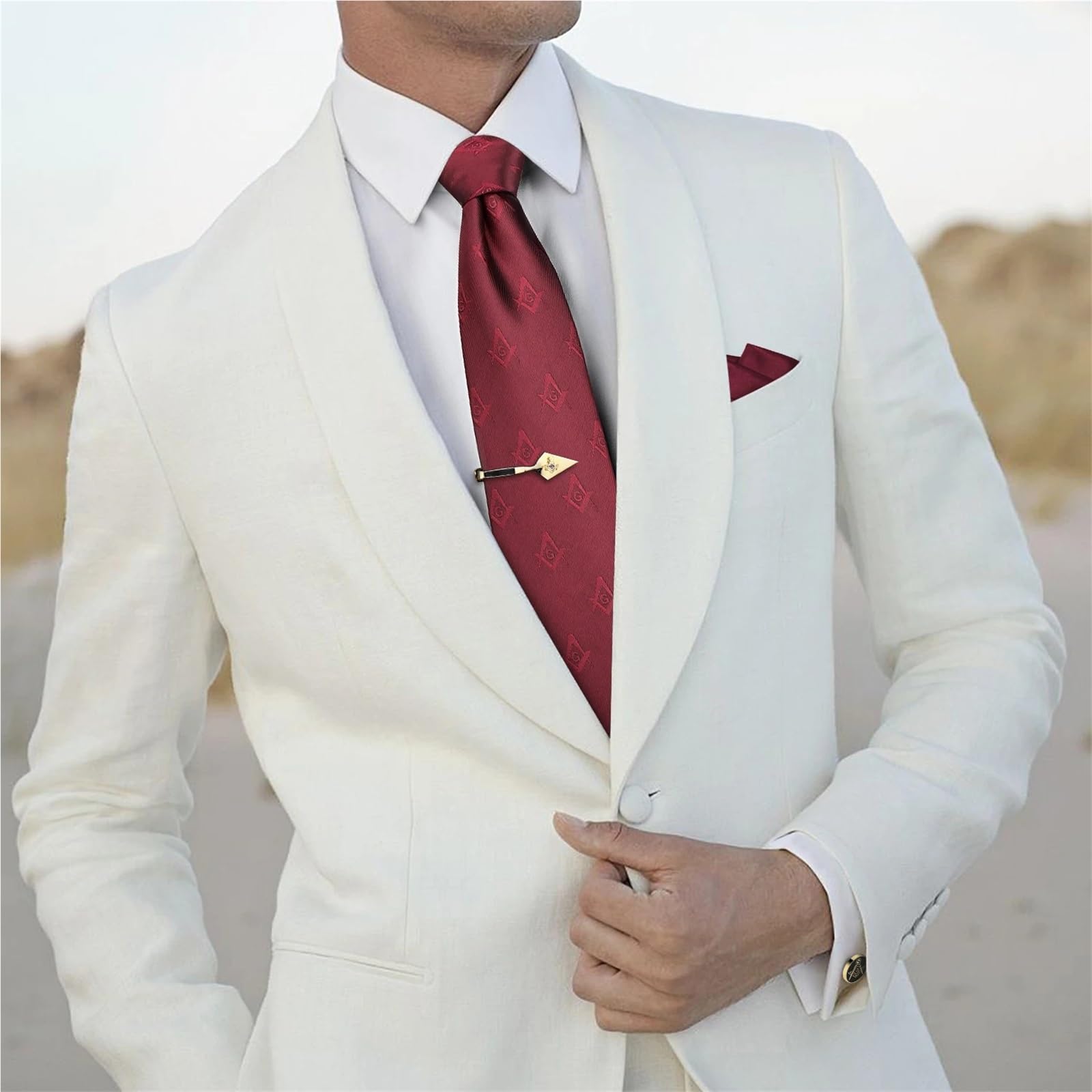 Papillon Uomo Papillon da uomo | Cravatta ricamata Accessorio formale Cravatta regolabile con nodo a farfalla