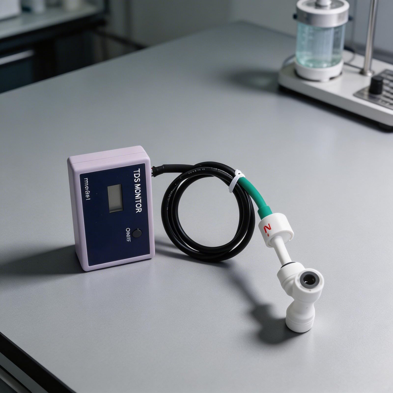 Wasserqualität Tester Digital Hochpräzise Messgerät mit Auto-Off Feature für Trinkwasser Schwimmbad und Fischteich für weiß Blau