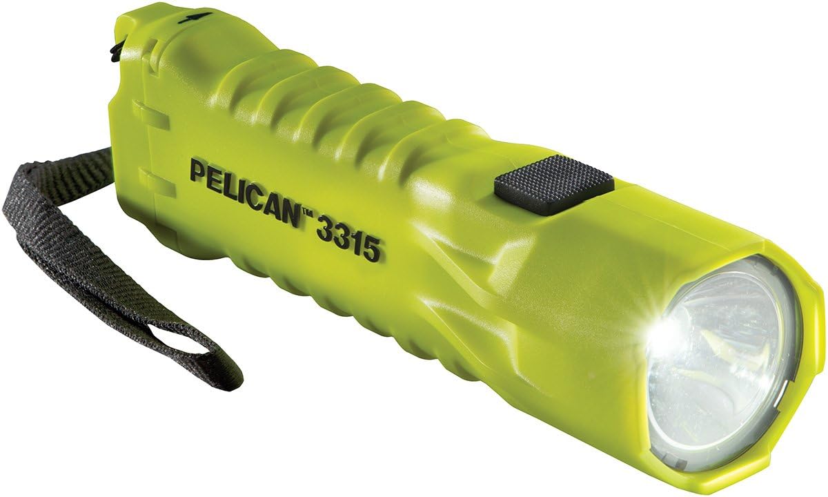 Pelican 3315 Flashlight - 110 Lumens - (3) AA Batteries Included - 3315 YLW [PRICE is per EACH]