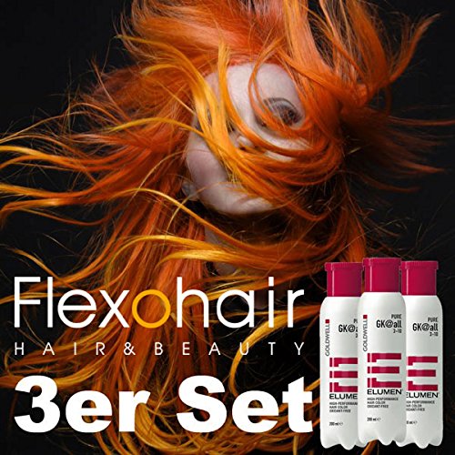 Goldwell Elumen Pure KK@all - 3er Set! Ammoniakfrei, Blond, Alle Haarfarben