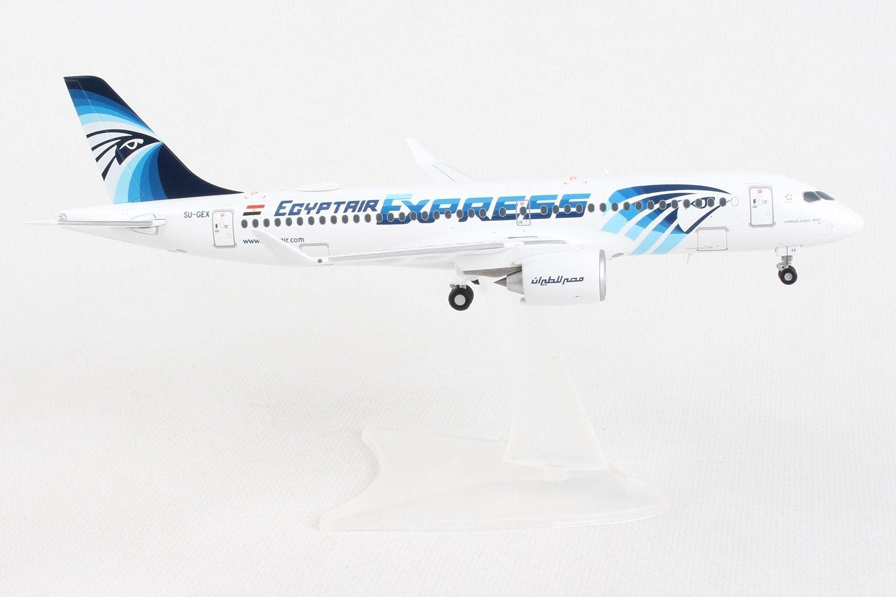 Egypt Air Express Airbus A220-300 1/200 by Herpa: Buy Online at