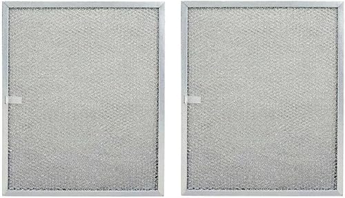 MaxLLTo Paquete de 2 filtros de campana extractora de grasa S99010300 para Broan QS136AA QS136BC QS136BL QS136SS QS136WW WS136AA WS136BC WS136BL