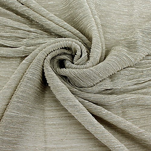 Editha Women Solid Color Muslim Headscarf Turban Lightweight Jersey Hijab Scarf Wrap Golden2