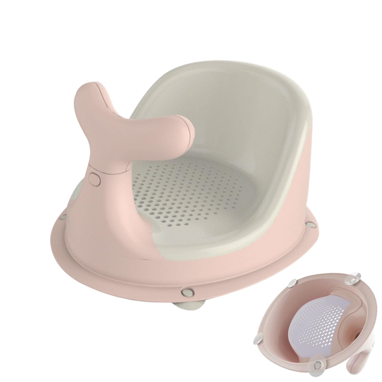 Seggiolino da bagno per neonati – Seggiolino da bagno seduto per bambini | Vasca da bagno con supporto pieghevole | Sedia da doccia rimovibile | Sedia da bagno antiscivolo | Seggiolino da bagno per