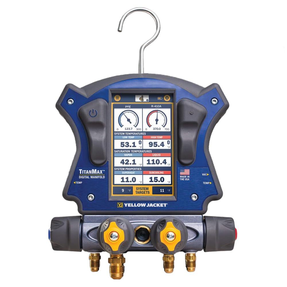 Yellow Jacket 40881 TITANMAX Digital Manifold Only