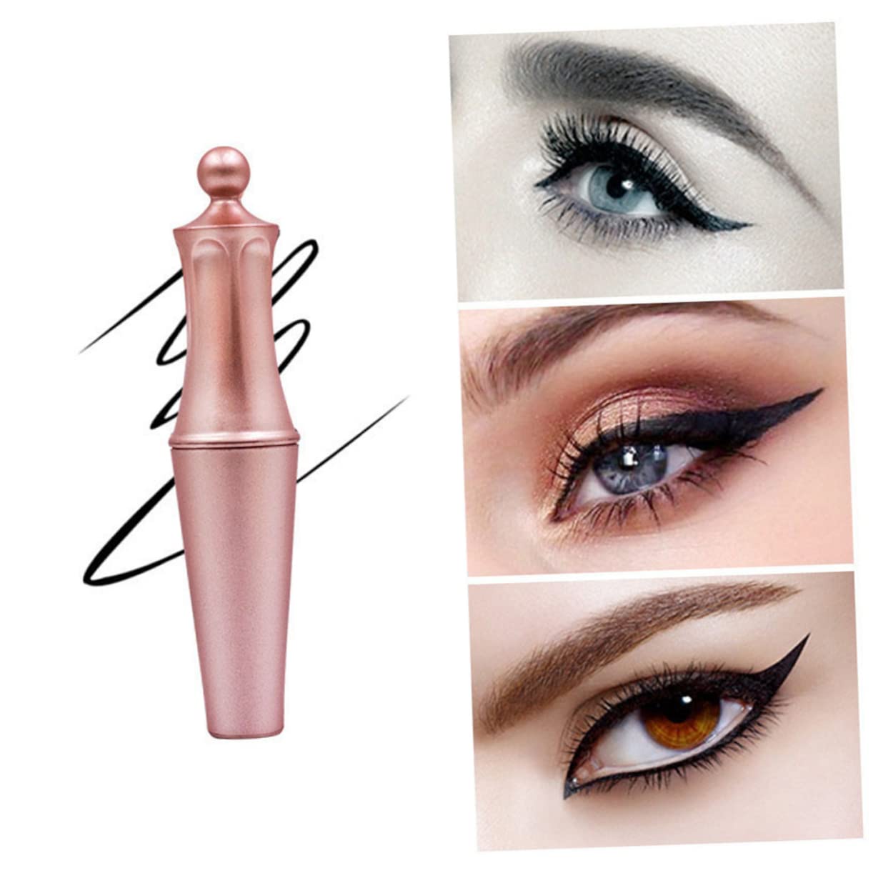 Didiseaon 5 Set Di Penna Eyeliner Magnetica Eyeliner Liquido Kit Per Il Trucco 4 Ml Per Donne E Adolescenti 2 Pezzi * 5