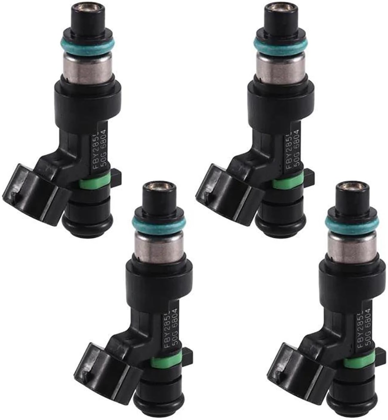 For Nissan Altima Rogue 2014-2019 NV200 - Car Fuel Injector Kit 4Pcs FBY2855 16600-9HP0A 166009HP0A Adapter