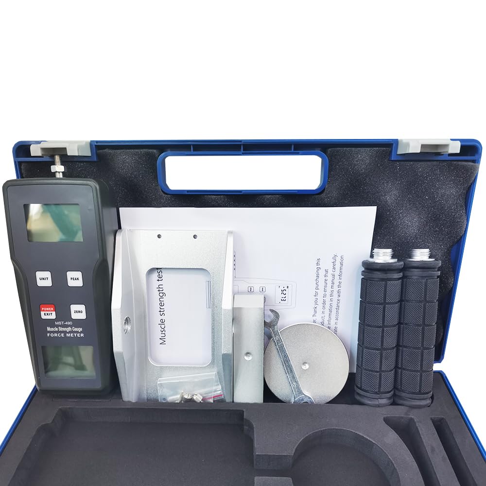 Amazon | 筋力計 デジタル筋力測定器 筋力ダイナモメーター 測定範囲は