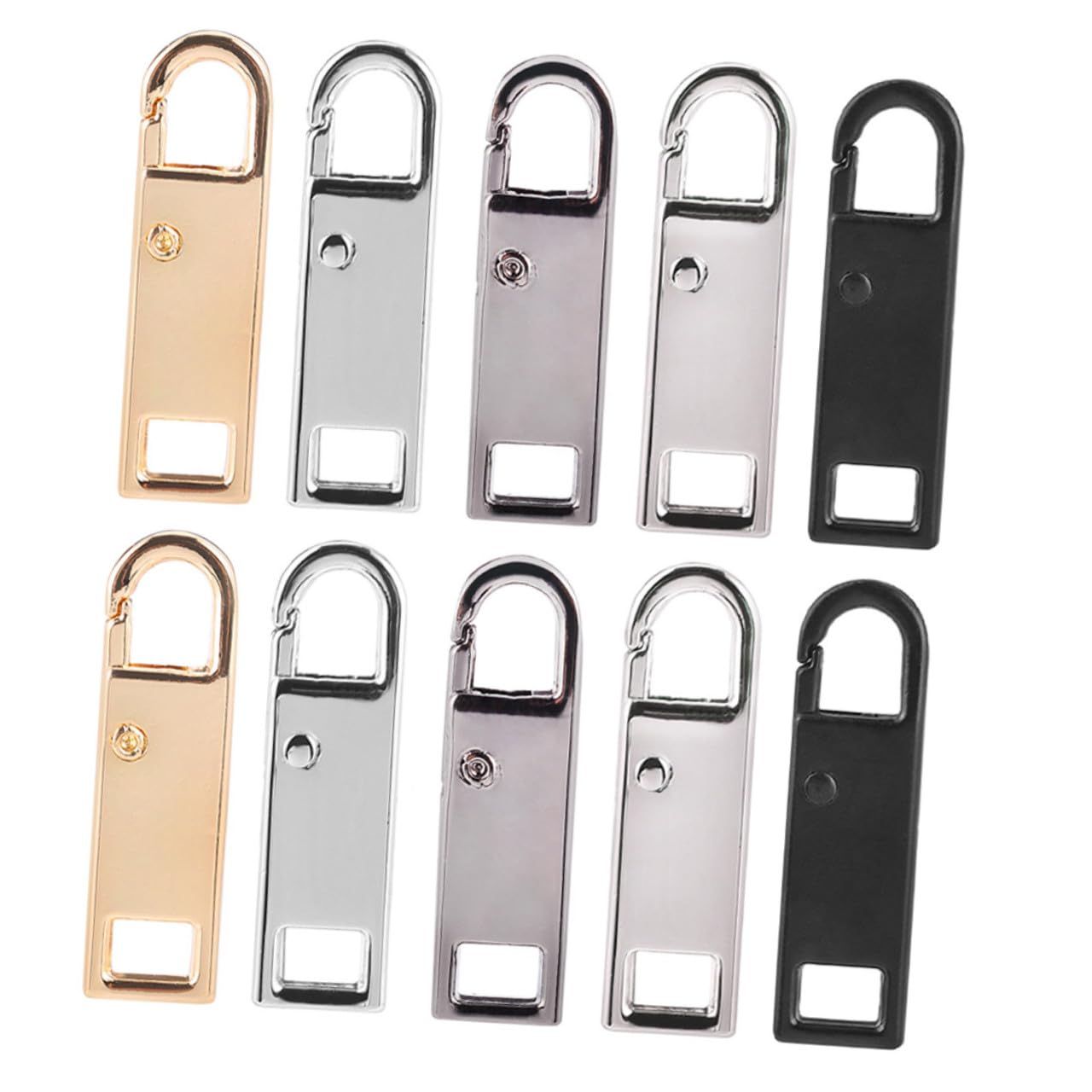 Tofficu 30piezas Accesorios De Zipper Pull Tab Multiusos y Extraíbles Para Mochilas y Equipaje Mezclados