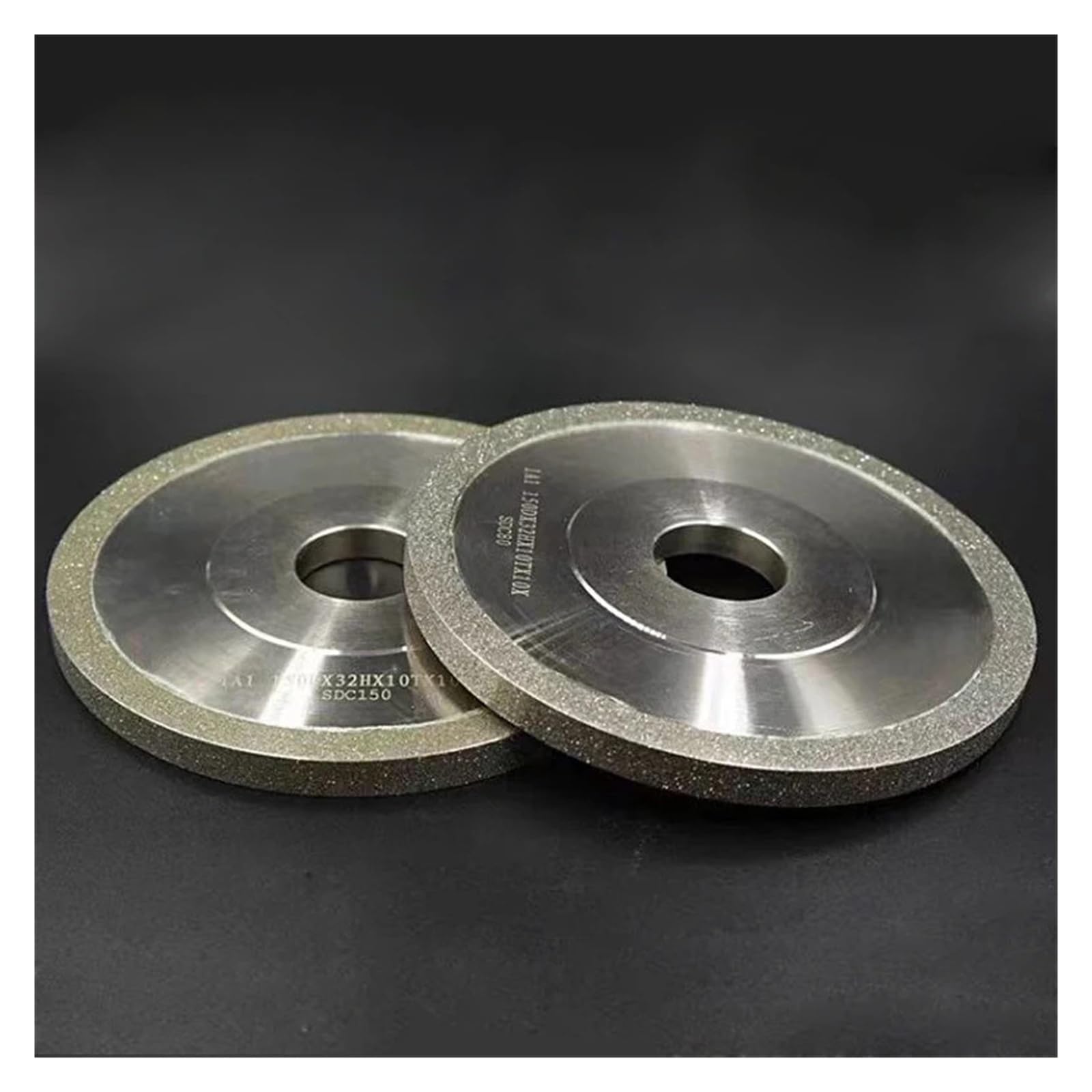 125mmx32 Fori Mola diamantata Acciaio al tungsteno Ceramica CBN Fresa 50/100/150/200/320/400 Grana(320)