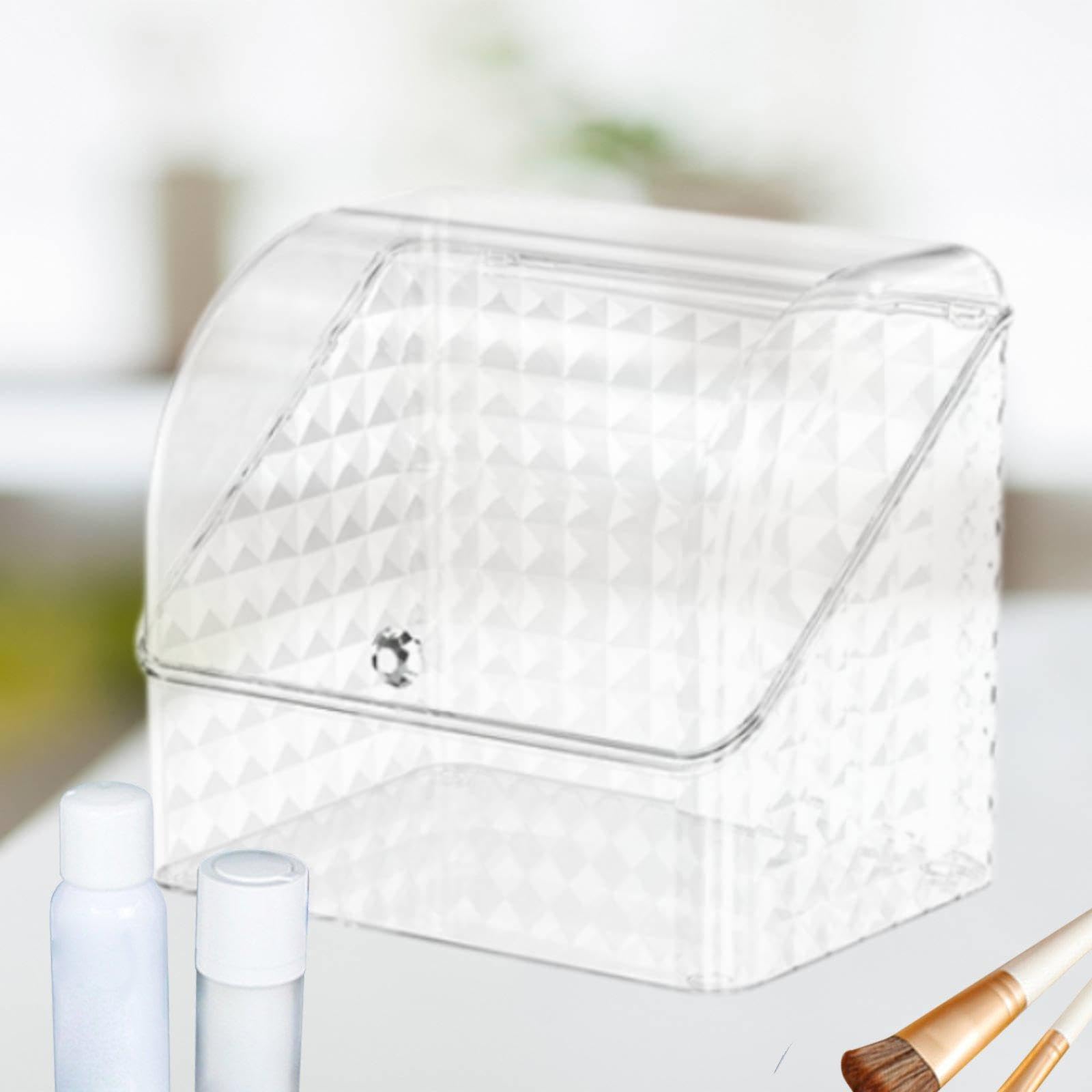 Porta Scrivania, Organizer Portatile per Il Pane, Contenitore per Il Pane per Cucina, Ingresso, Negozio, Camera da Letto, Diamante Trasparente