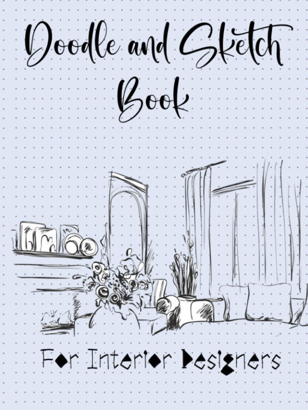 Carnet de croquis d'intérieur pour dessiner vos projets de design au café
