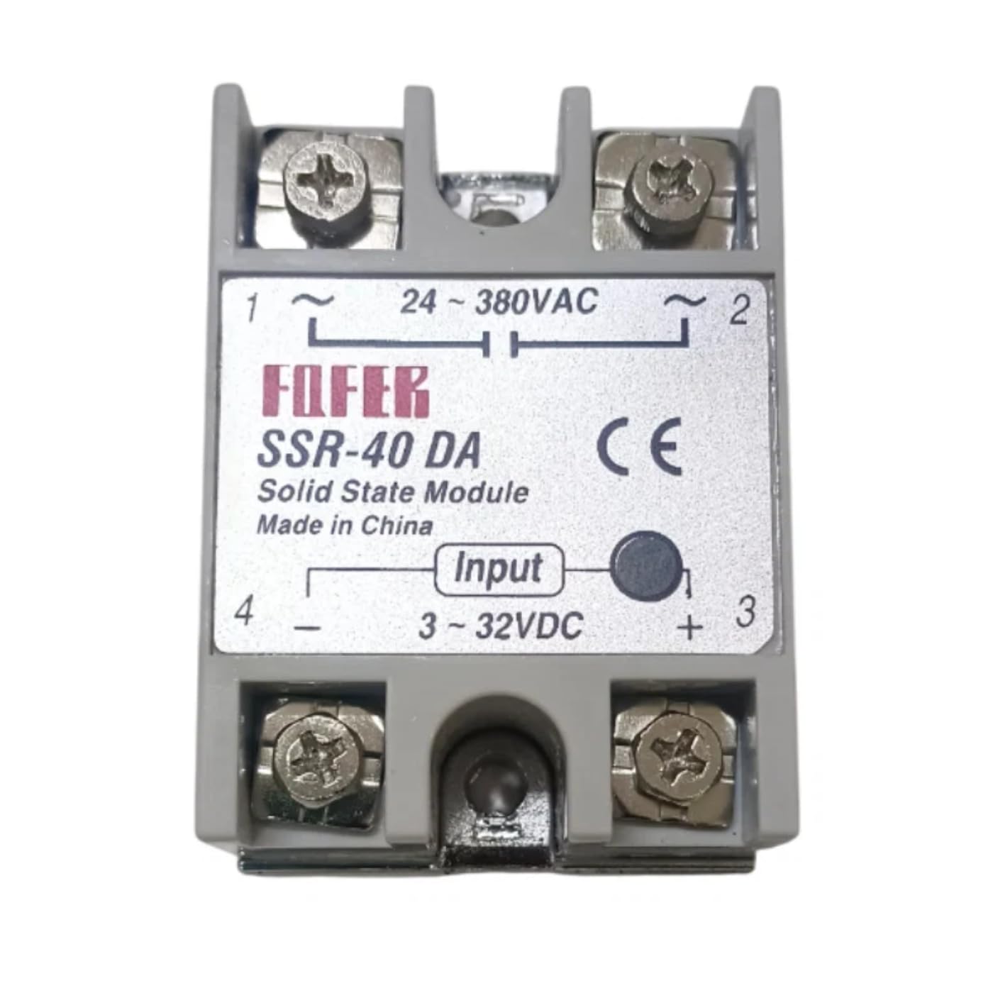 Robocraze SSR-40DA Solid State Relay | 40A DC to AC Relay Module | 40A SSR with 3–32V DC input & 24–380V AC output for PID controllers, heaters & industrial automation.-image-7