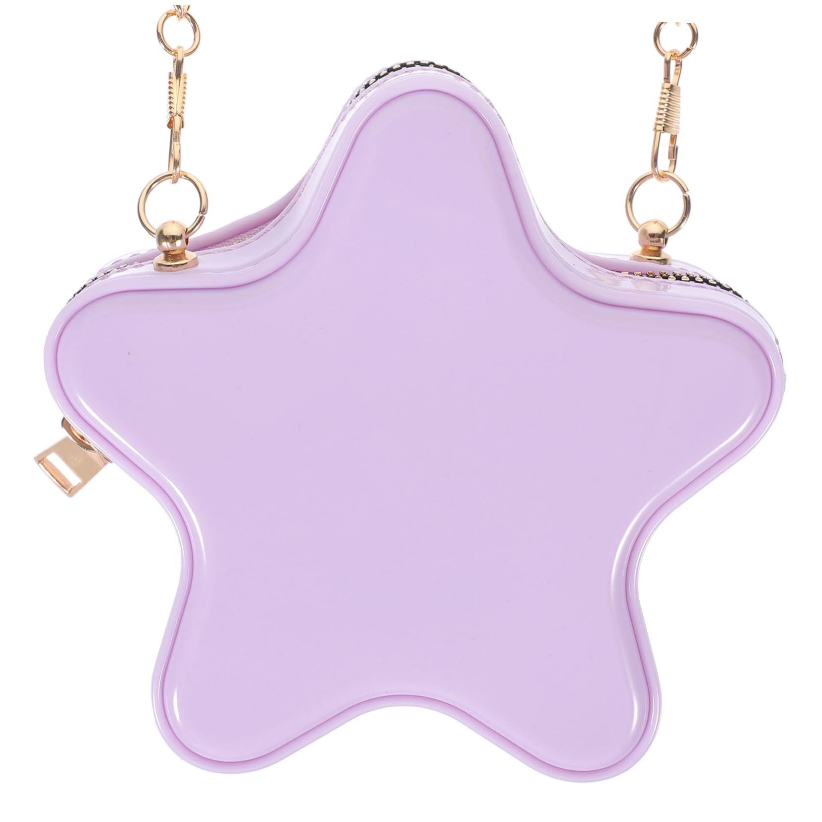 GALPADA 4 Piezas bolsa dibujos animados neceser makeup bag bandolera bolsos cruzados verano para mujer forma estrella bolsa mensajero Bolsas hombro Bolsa cadena chica pvc