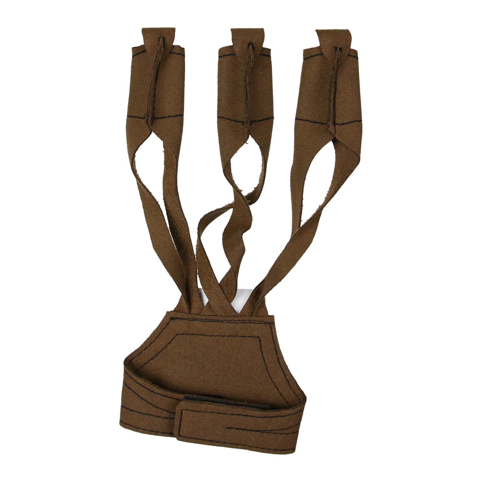 Jackalope Cross X minimalistischer Schießhandschuh aus Microfaser | doppelt verstärkte Fingerkuppen, atmungsaktiv und wasserabweisend, Klettverschluss am Handgelenk
