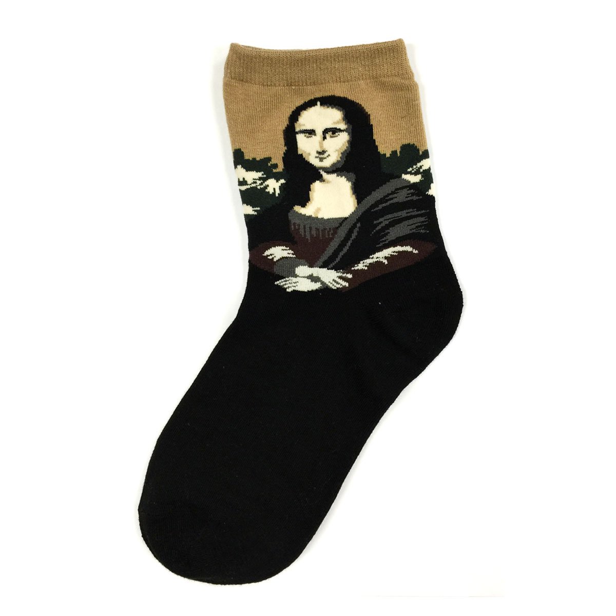 Wrapables Famous Painting Masterpiece Artwork Crew Socks (5 pares)