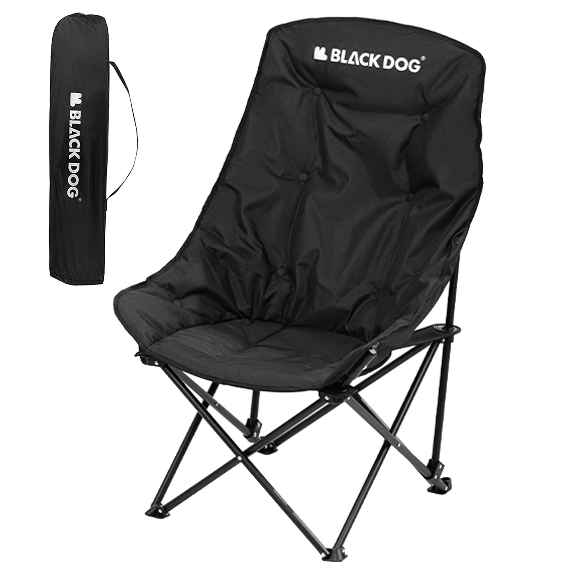 BLACK DOG アウトドアチェア ブラック Amazon.co.jp: Naturehike Blackdog アウトドアチェア 高耐荷重