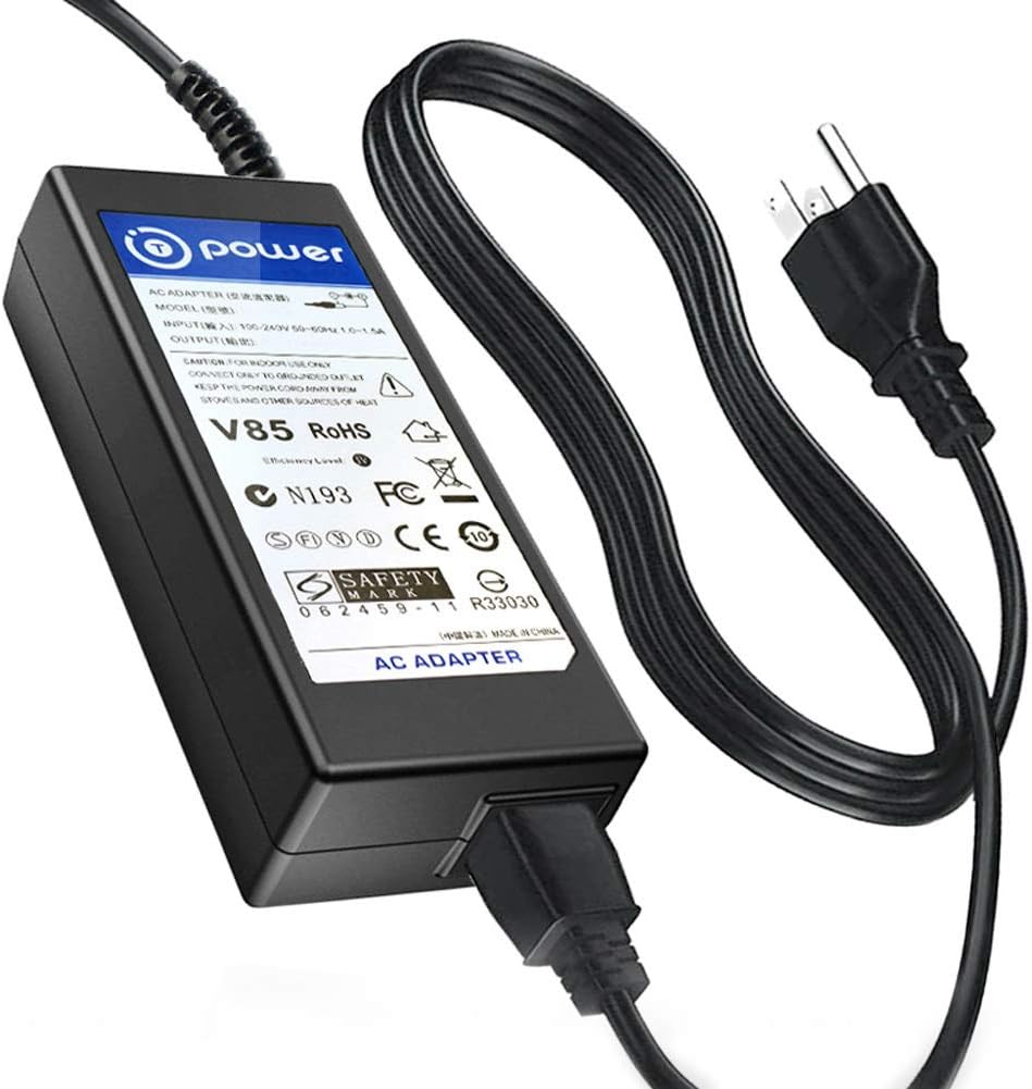 T Power 24V Charger for Rollo Label Printer Model: X1038 Munbyn P941 Pac090M Itpp941, Netum Nt-8006, Jadens Bluetooth 468Bt Label Printer Thermal Power Supply