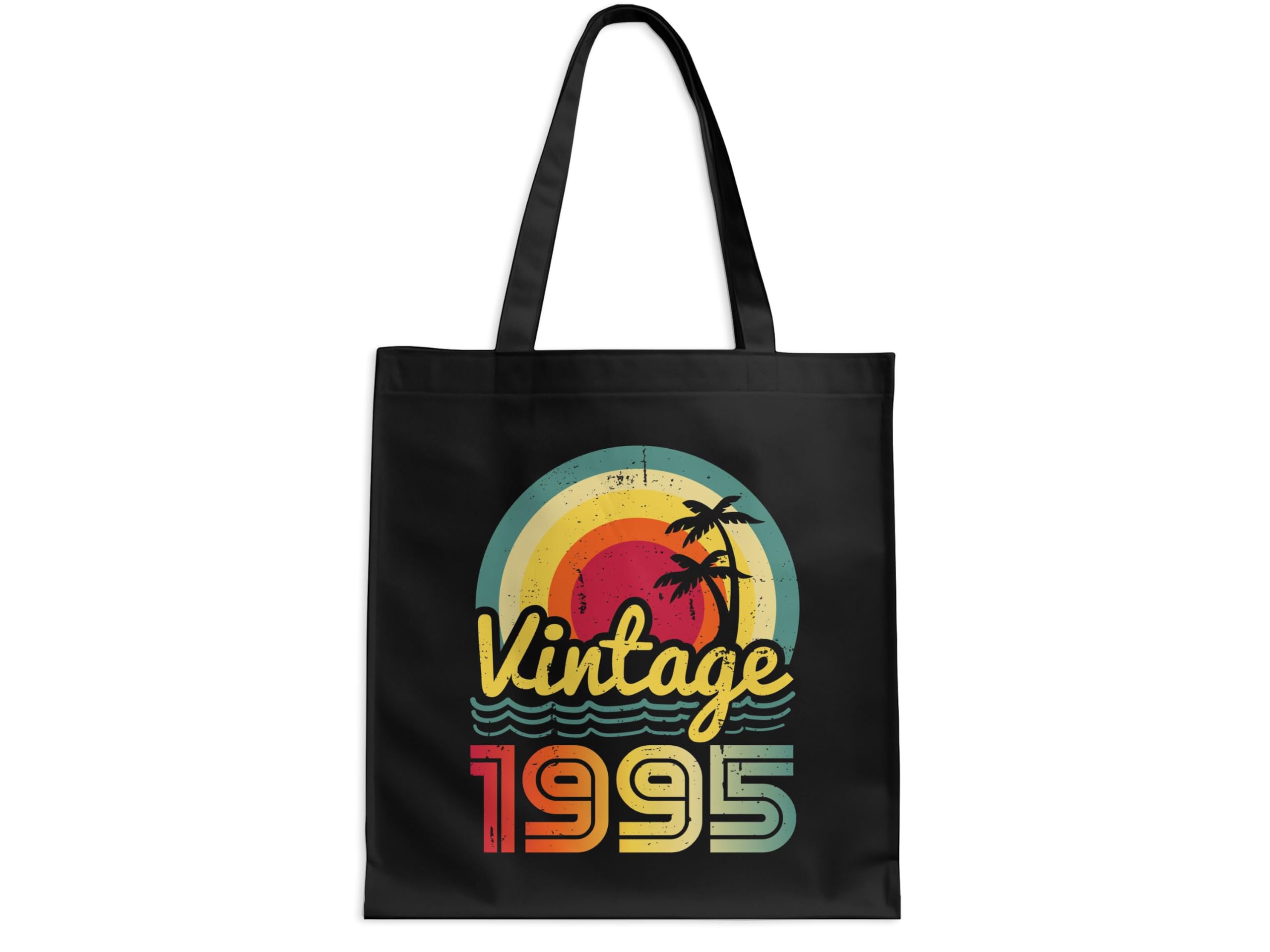 DCG PRINTWEAR Novelty Birthday Tote Bag – “30 Today” Canvas Gift for Him & Her Born in 1995 | Reusable Grocery, Beach & Party Favor Tote | 30th Birthday Keepsake