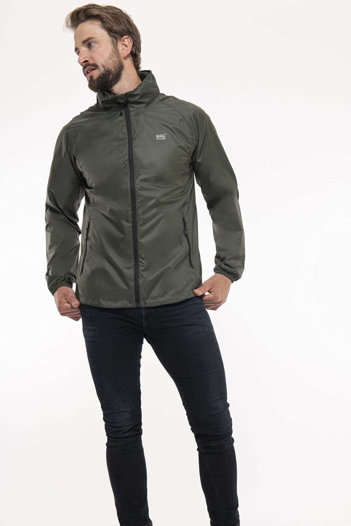 Mac in a Sac Chaqueta de Packaway impermeable Unisex de origen