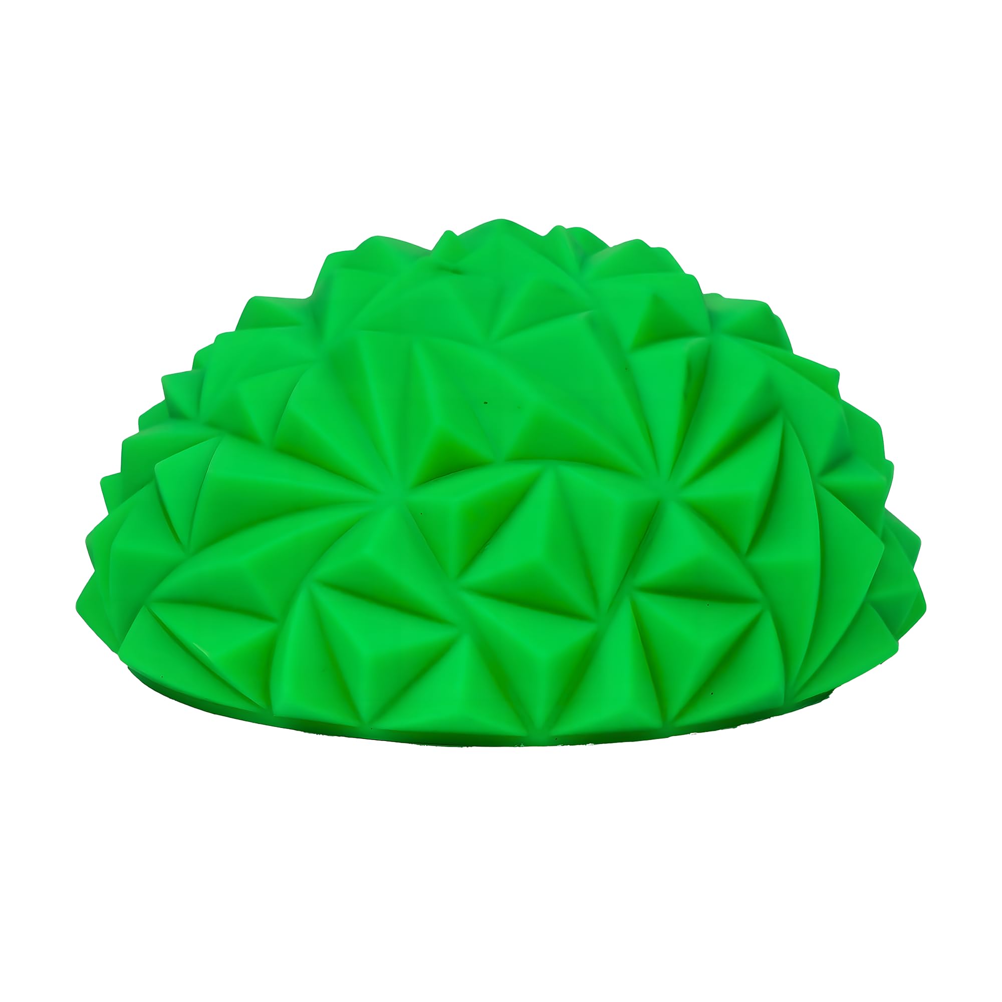 STRAUSS Triangle Silicone Hedgehog Balance Pod | Exercise Balls & Accessories | Foot Massage & Stability Training | Core Body Balancing, Inflatable Stepping Ball | Muscle Balancing Therapy-image-35