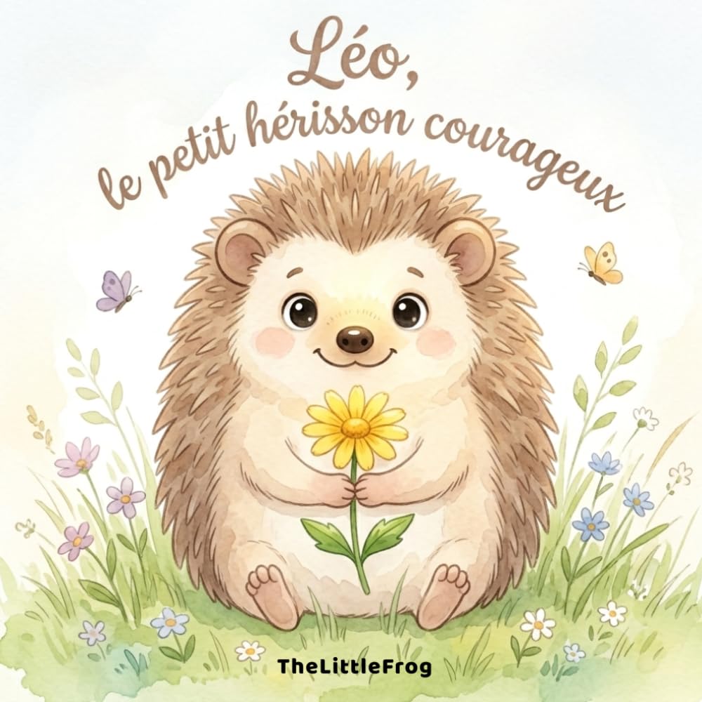 Léo, le petit hérisson courageux