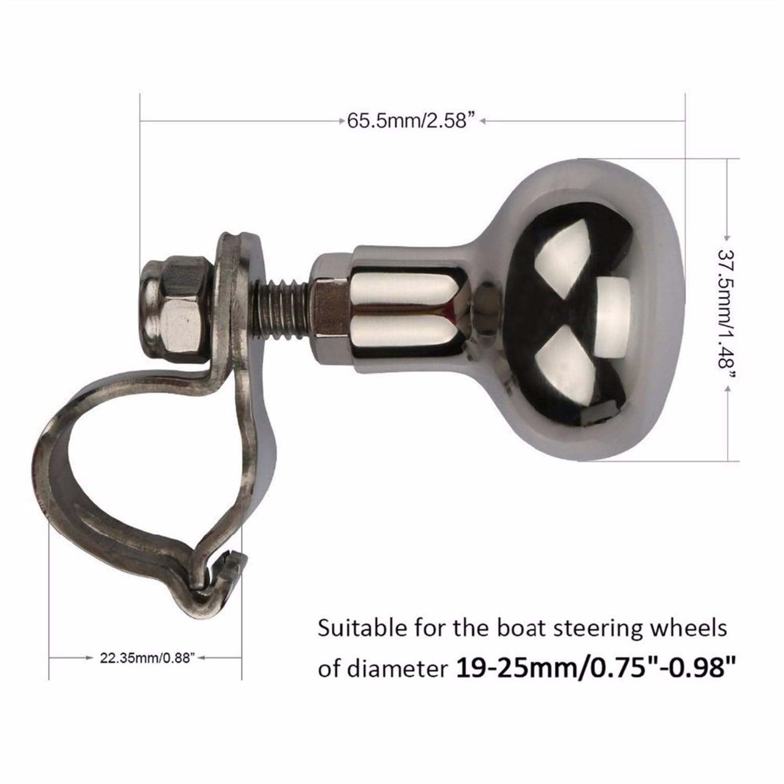 Nautos Sta-Lok Stud (3/16