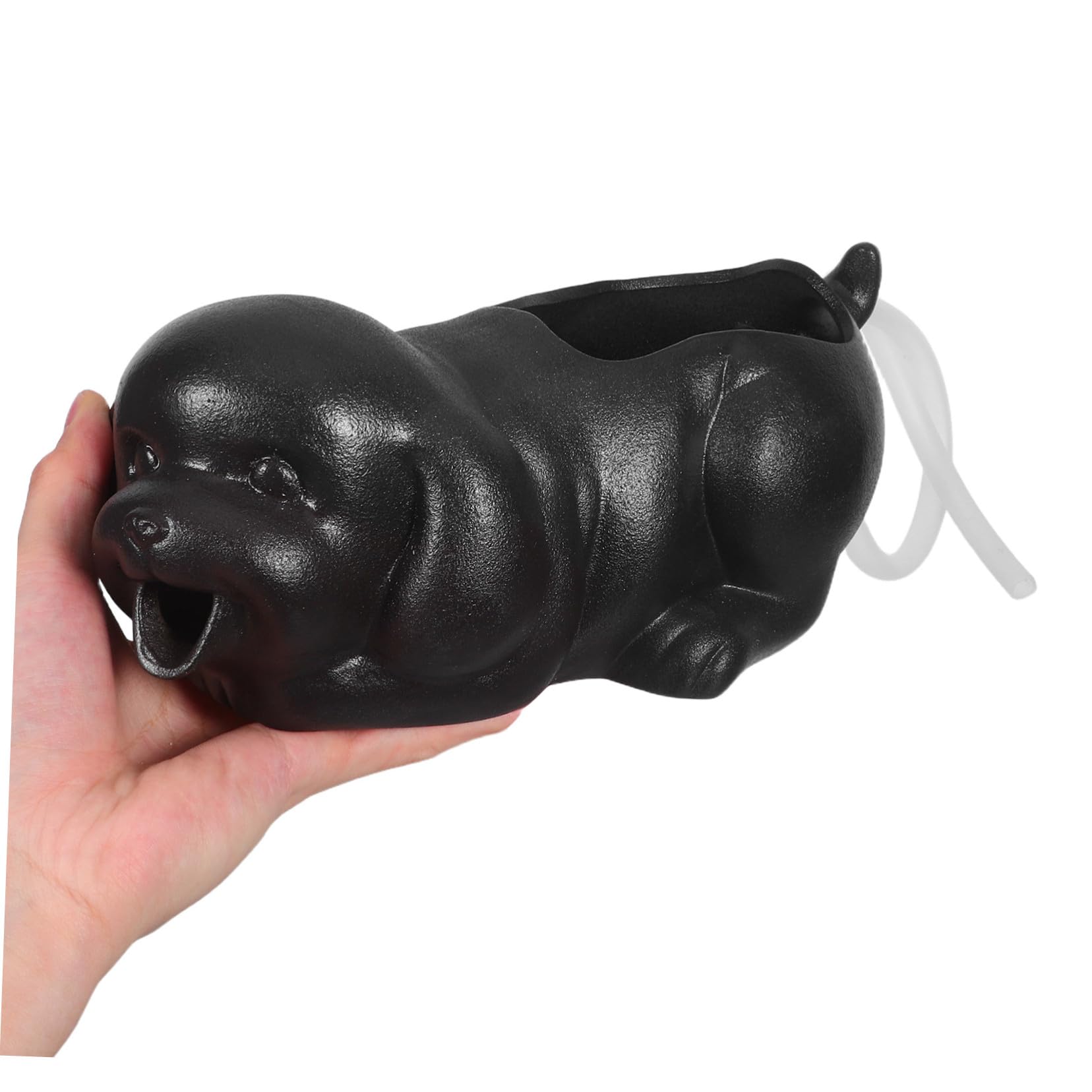 Fontanna W Słoiku Fontanna Do Stawu Rybnego Dekoracja Akwarium Dekoracyjny Wodospad Ceramiczny Wazon Stołowa Ceramiczny Wystrój Akwarium Wystrój