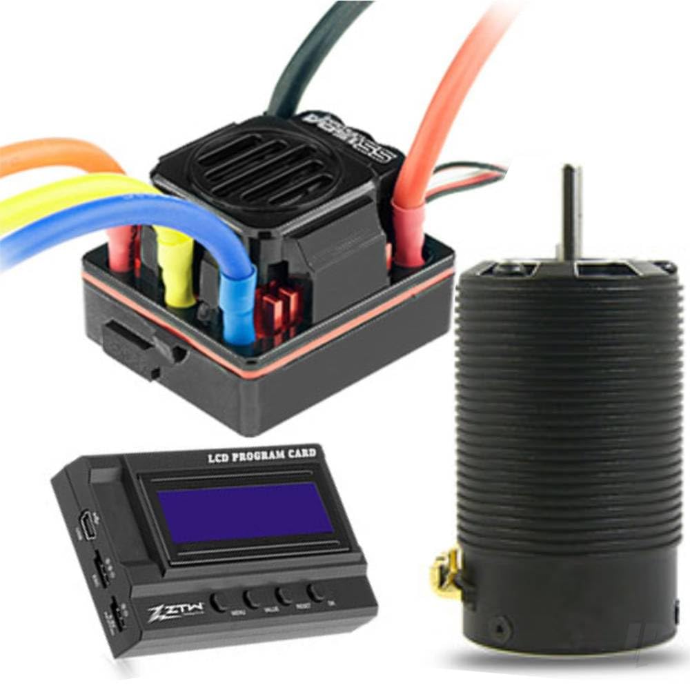 ZTW 1:8 RC Car Brushless Beast Combo 120A ESC + 2150Kv Motor + Program Card