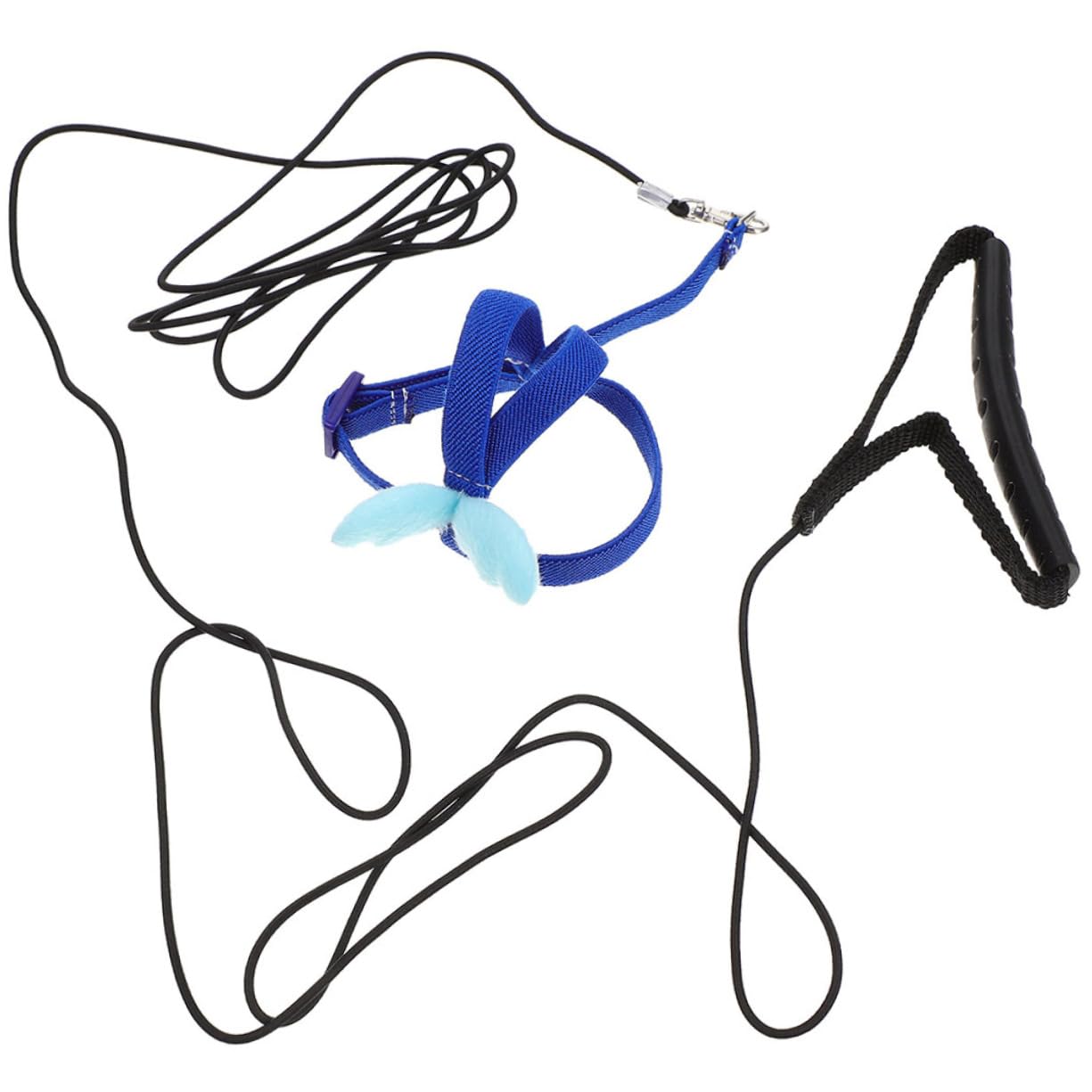 Mipcase Adjustable Bird Harness Parrot Harness Elastic Leash Wear-Resistant Outdoor Parrot Leash Bird Supply for Daily Use