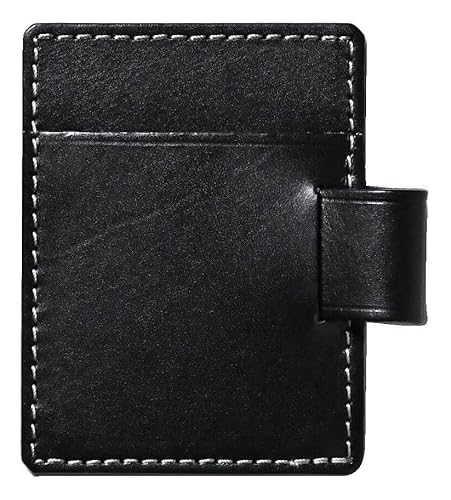 BlancCouture メモパッド 革 ロディア 10 対応 サイズ ノワール(黒色)