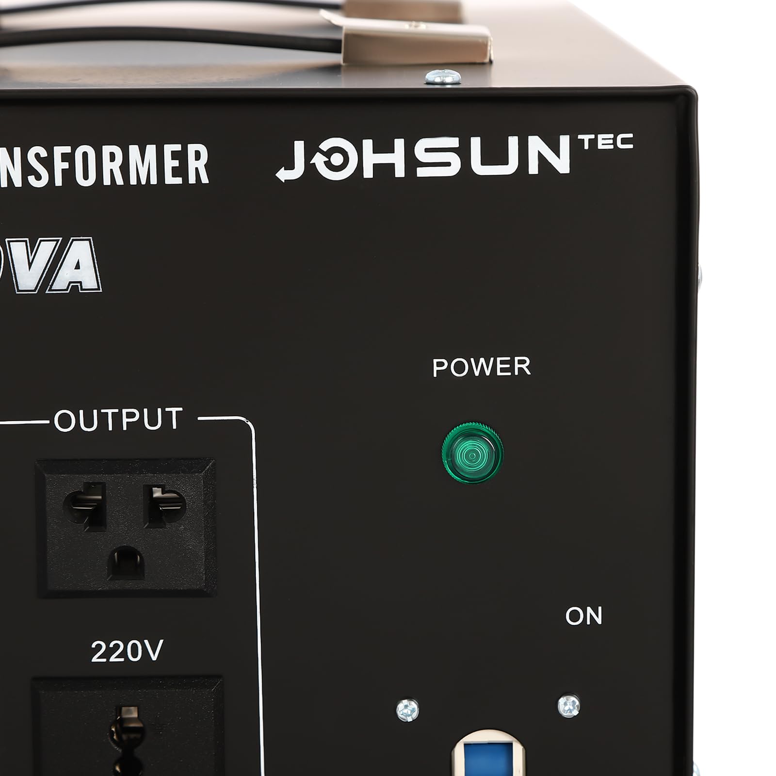 Trasformatore di tensione da 4500 W, 110 V, 240 V, trasformatore con indicatore luminoso, trasformatore di tensione per conversione su e giù