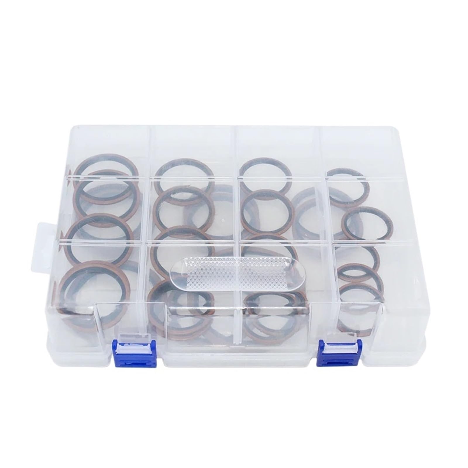 Kit d'assortiment de joints d'étanchéité en caoutchouc et métal for bouchon de vidange d'huile M27/M30/M33/M36/M39/M42/M45/M48/M52/M60 mm