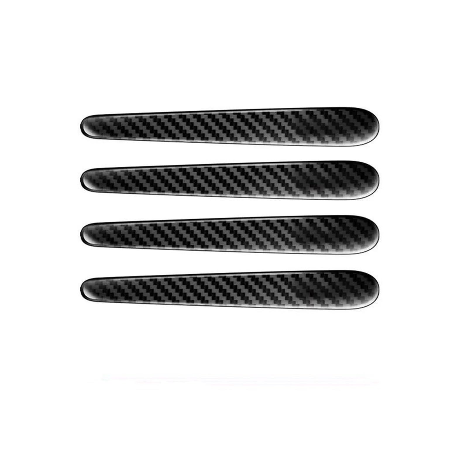 NVNZMFPPW Carbon Fiber Car Stickers Anti Scratch Car Door Handle Protector Automobiles Handle Protection Film Styling Exterior Accessorie(4pcs 1)