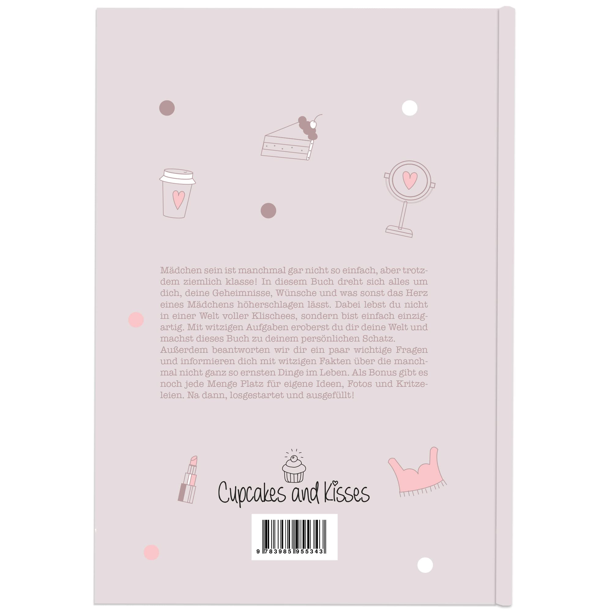 Mädchen sein ist klasse: Das Ausfüllbuch für Mädchen (rosegrau)