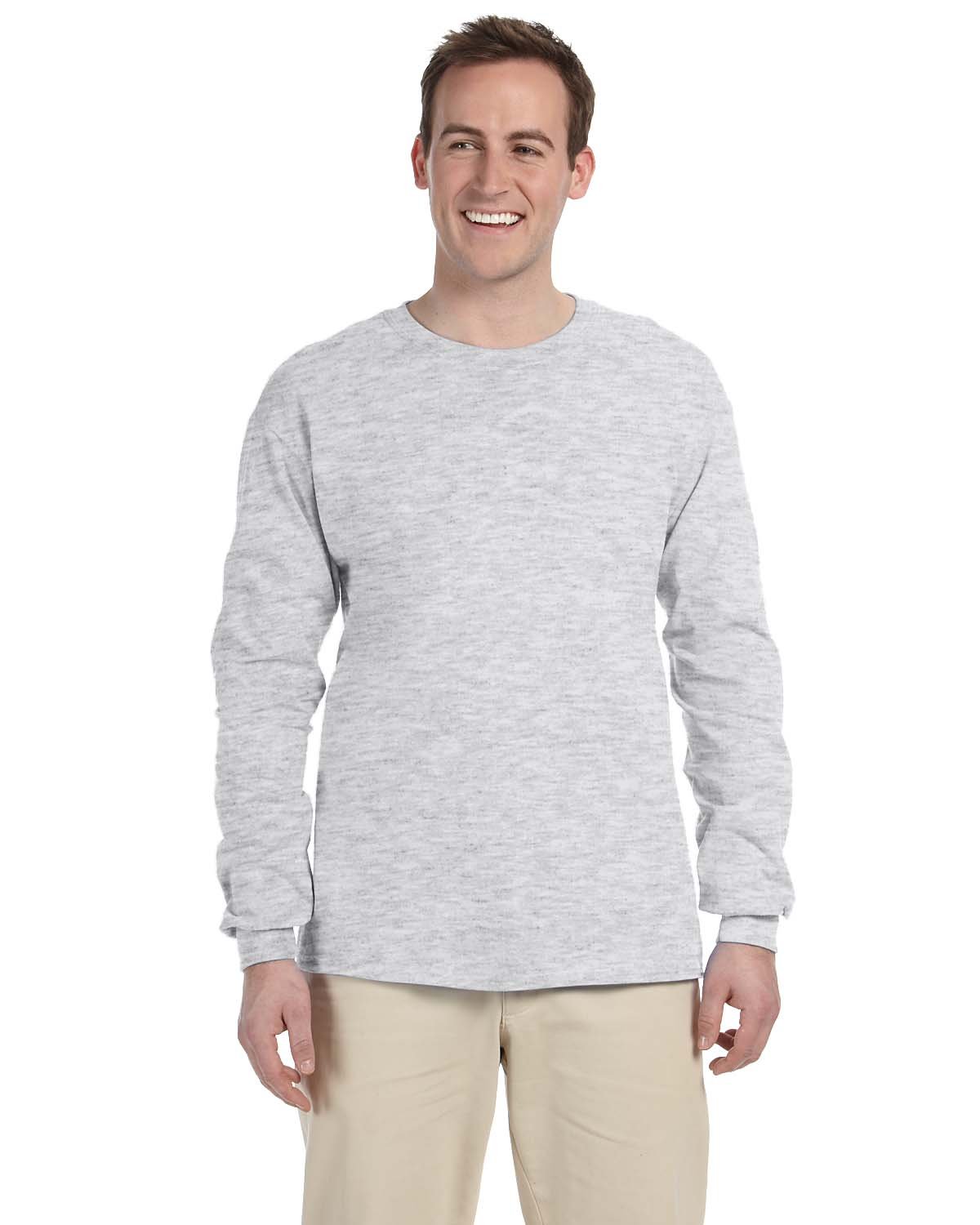 Cotton 6 oz. Long-Sleeve T-Shirt (G240)