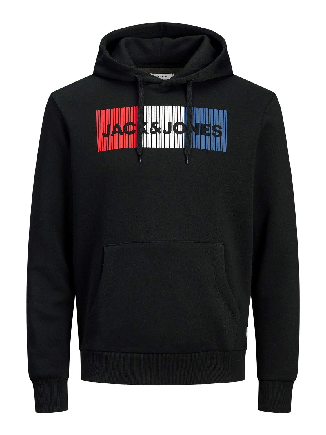 JACK & JONESMens Logo Hoodie Hoody Top
