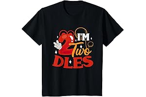 Kids I'm Twodles Second Birthday Tee