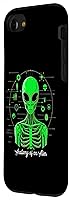 Vista 32 de iPhone 15 Pro Max Funny Anatomy of an Alien Dad Mom Alien Lovers Case