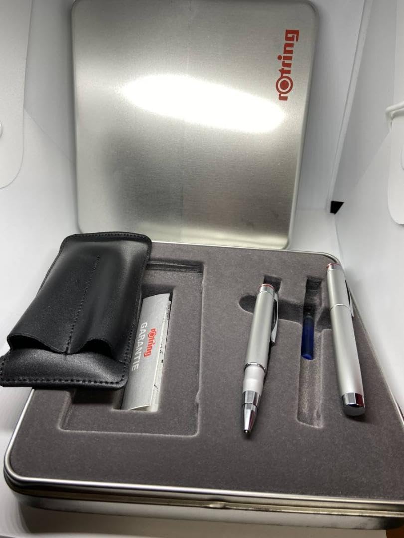 廃番・超希少専用缶入シース付 2本セット！ロットリング エスプリ ムーブ Amazon.co.jp: 廃番超専用缶入シース付 2本セット！ロットリング