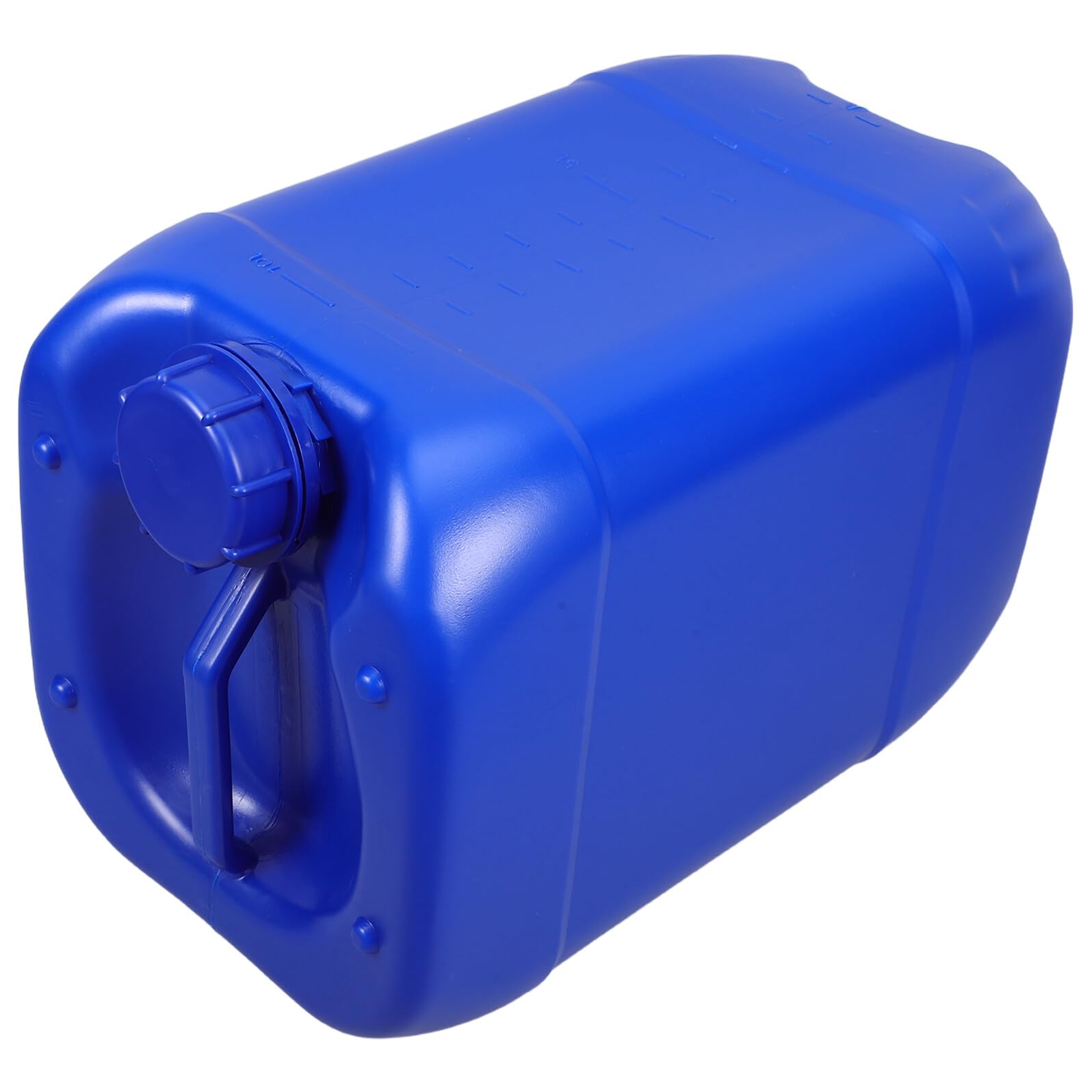 Trinkwasserkanister mit Deckel Plastikflasche als Wassertank und Flüssigkeitsbehälter Stapelbar für Lagerung Wiederverwendbar für Camping und Haushalt
