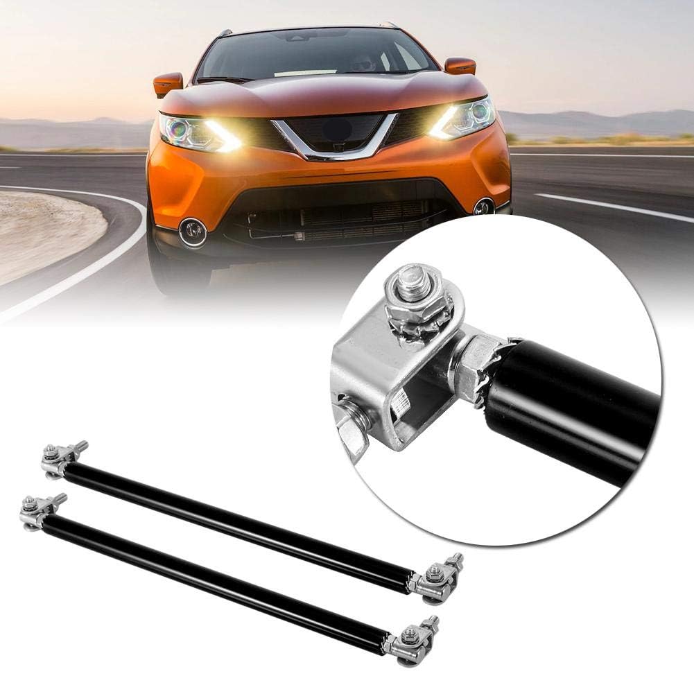 Bumper Lip Strut, 1 paio 20cm Car Anteriore Bumper Supporto Bar Strut Car Modification Support Rod(Black)