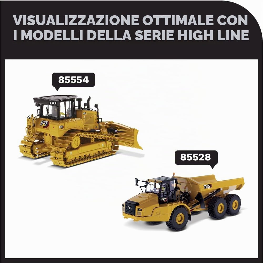 Diecast Masters 85279c - Escavatore ibrido Cat 336E, scala 1:50, da 14 anni, in vetrina, adatto ai collezionisti