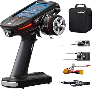 Radiolink RC8X 8-Channel RC Transmitter With 4.3 Touch Screen & Receivers