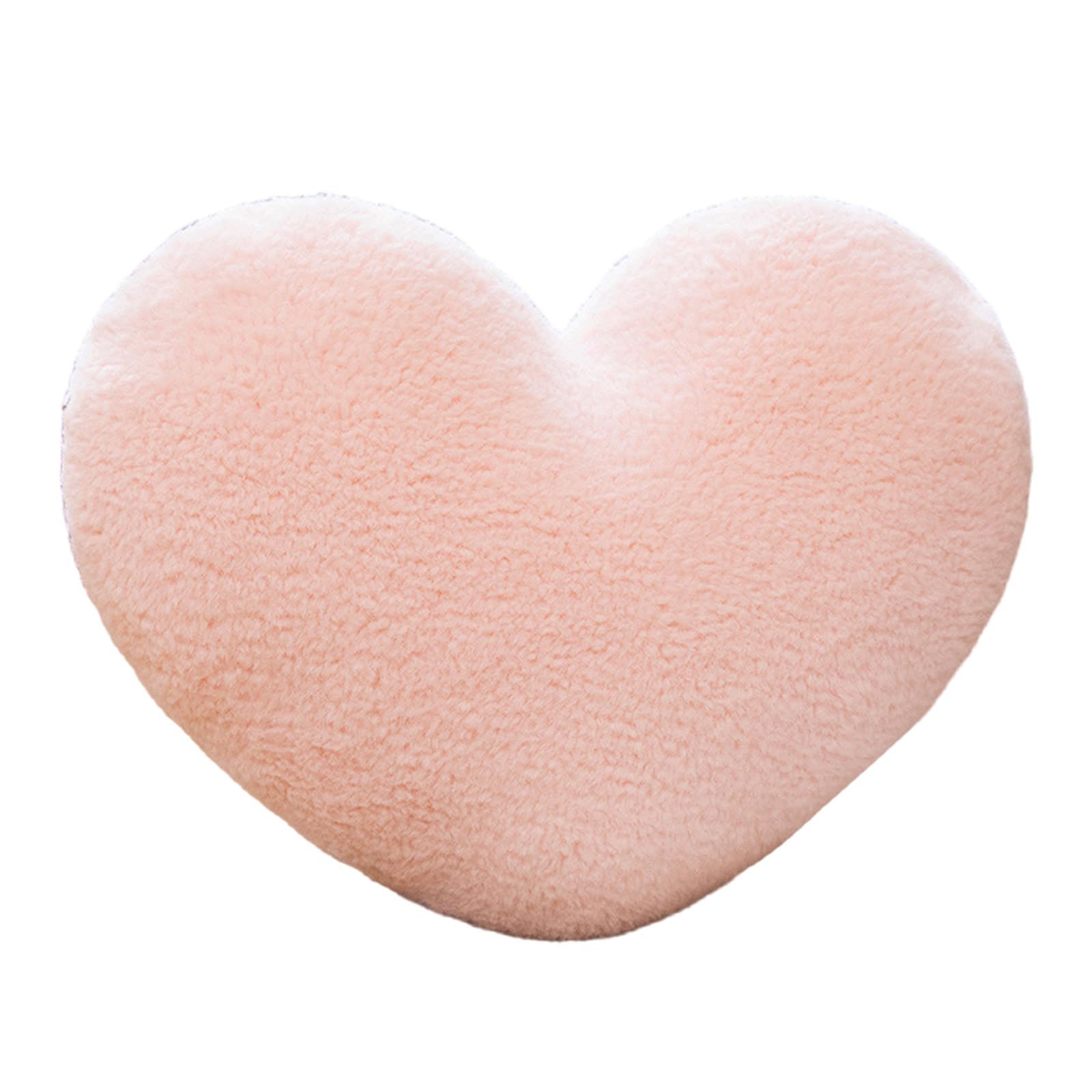Xinsheinelry Decorative Heart Cushion for Couches Chairs Ergonomic Designs Plushes Materials Easy to Cleaning Cover PP Cotton Filled Back