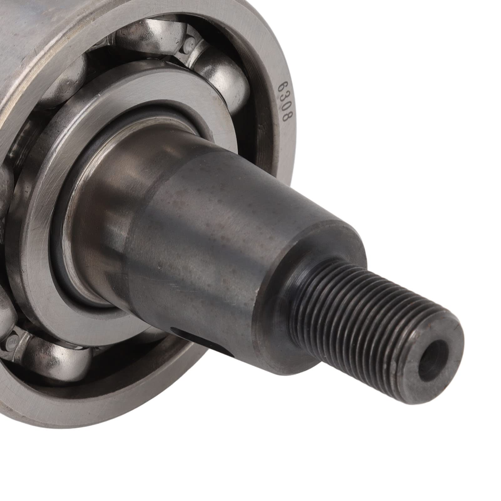 Conjunto de cigüeñal cónico de acero forjado de alta calidad, resistente al desgaste, con rodamiento 6308 de engranaje para generador 188F 5kw enfriador de aire de un solo cilindro