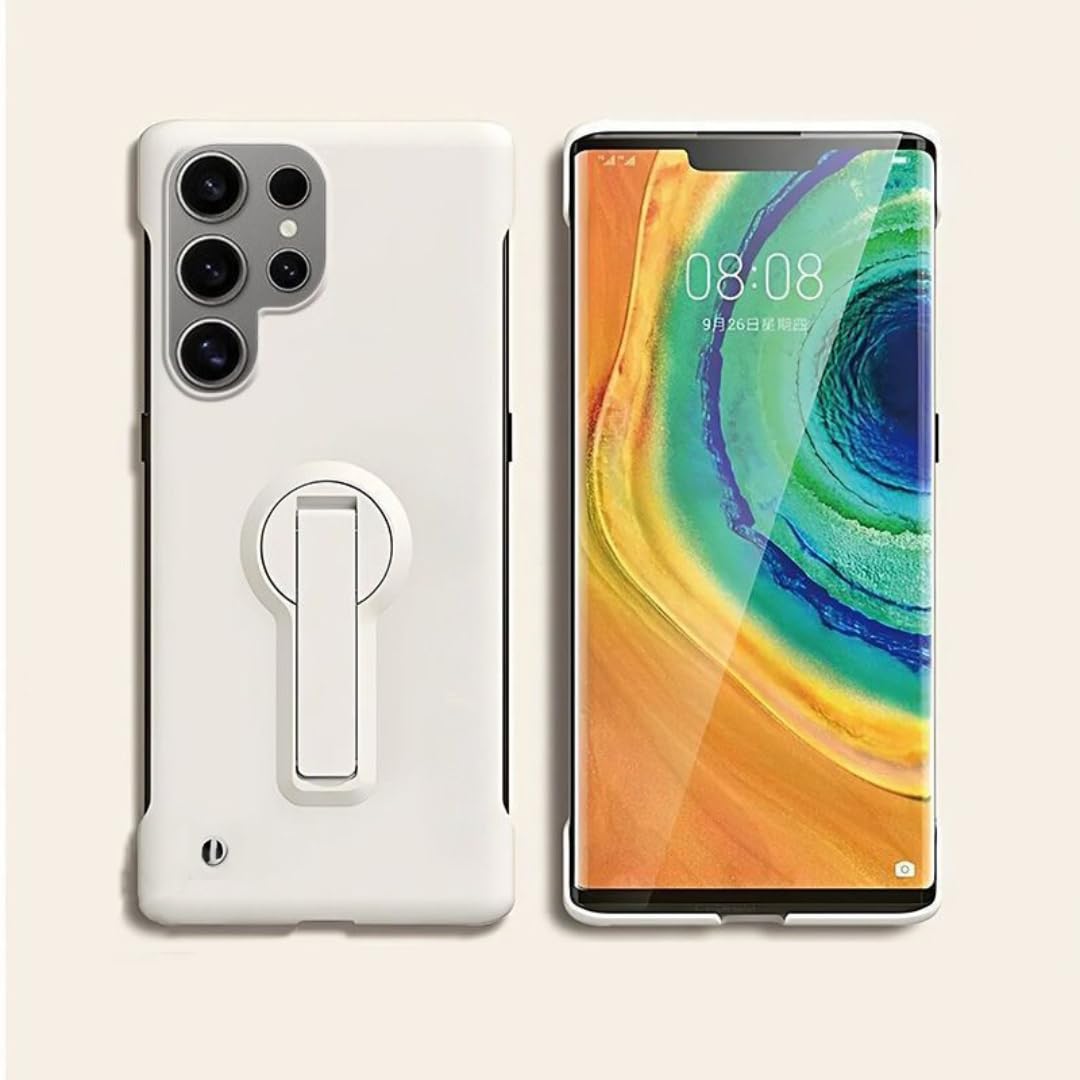 Etui na telefon Samsung Galaxy S25 Edge S24 S23 S22 S21 S20 Fe S10 Note 20 Ultra 10 Plus Cienkie, bezramkowe etui ochronne (do Galaxy S24 Ultra/WineRed)